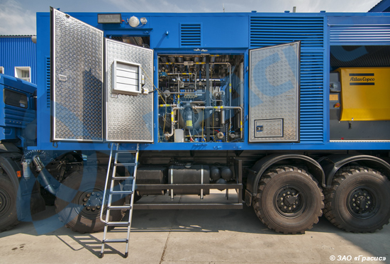 Азотная компрессорная станция СДА-5/220